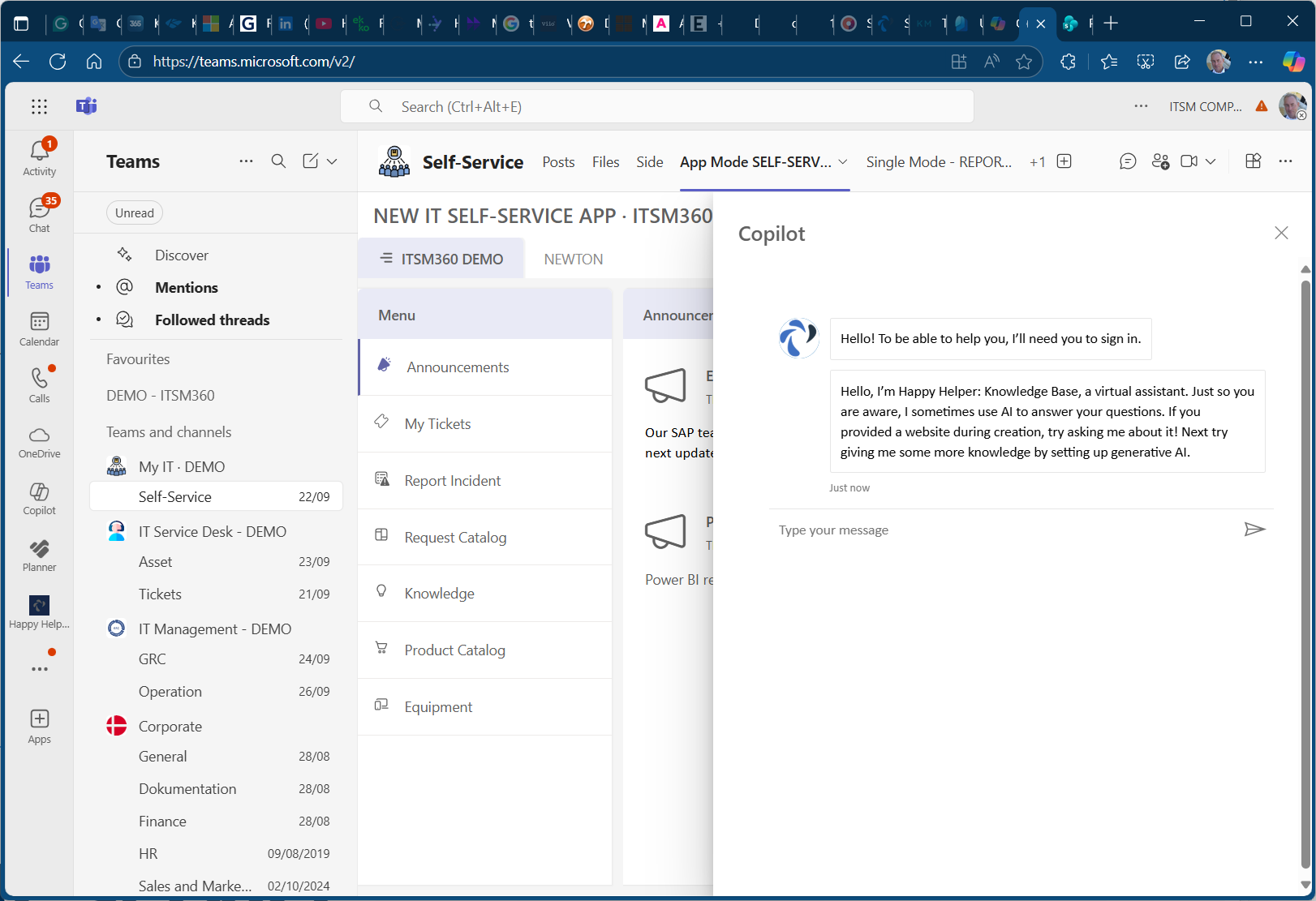 ITSM360-Self-service-with-Copilot-Agent