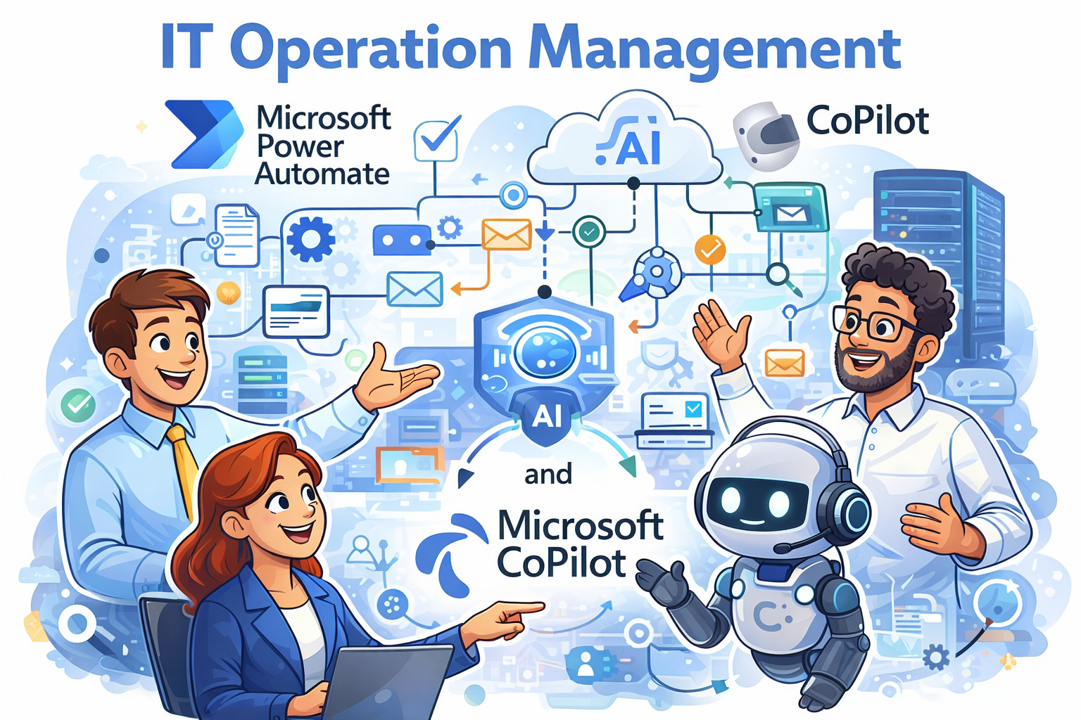 IT Operation Management Microsoft PowerAutomate en